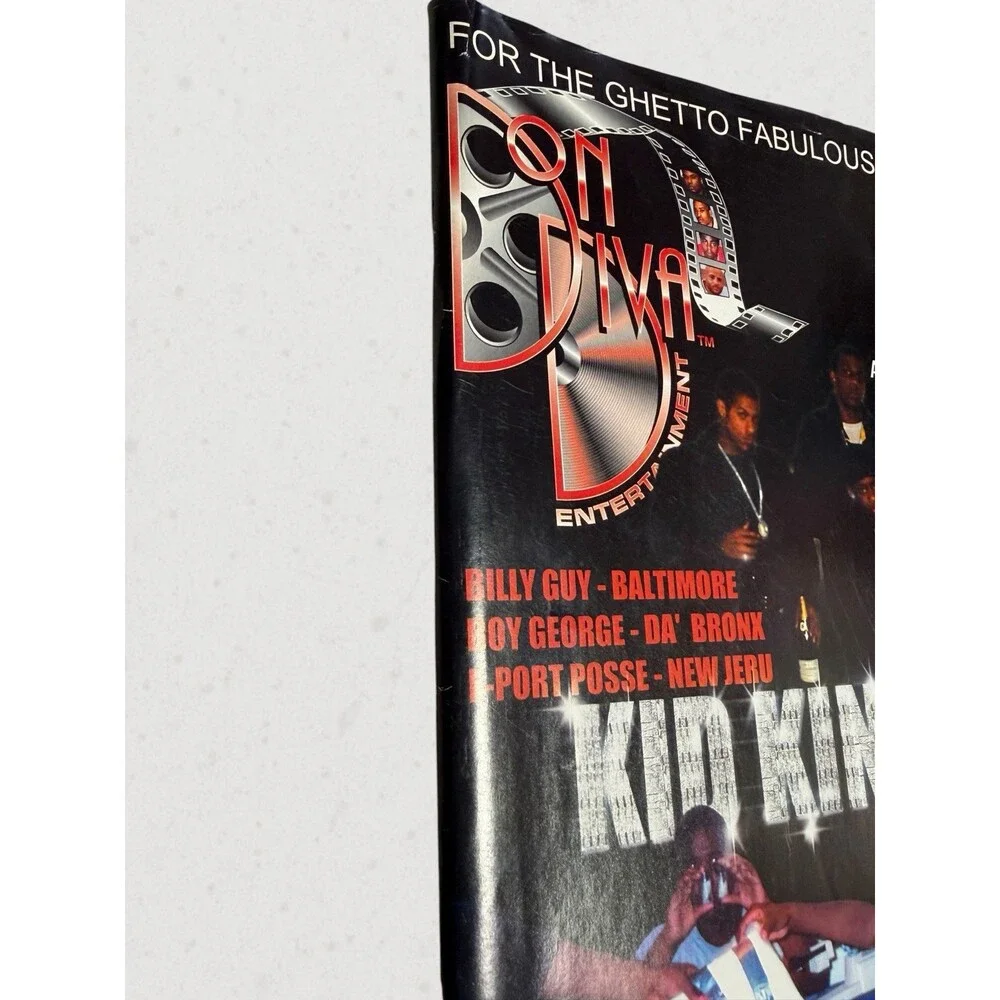 Don Diva Magazine Issue 3 2000 Fat Joe Cuban Link Terror Squad Stephon Marbury